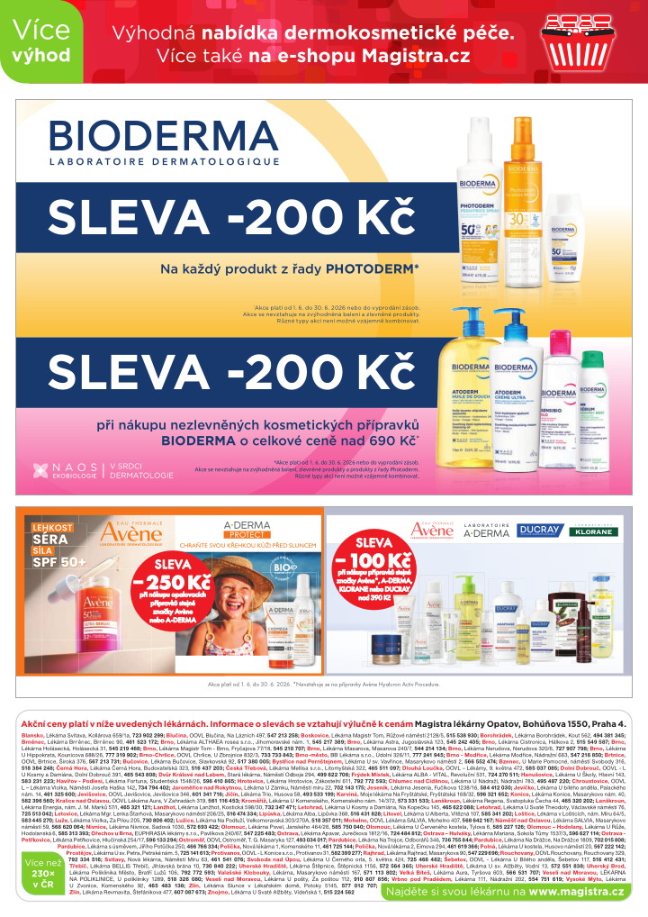Akce - Dobrá lékárna